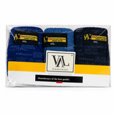 شورت مردانه اسلیپ پایین کش طرح دار وال Val ( پک سه عددی )کد 40026