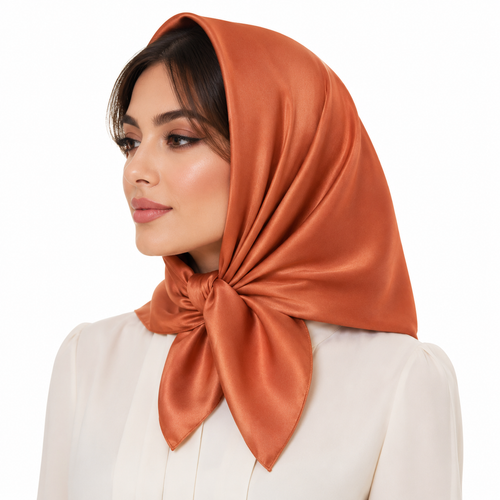 روسری مینی اسکارف ساتن