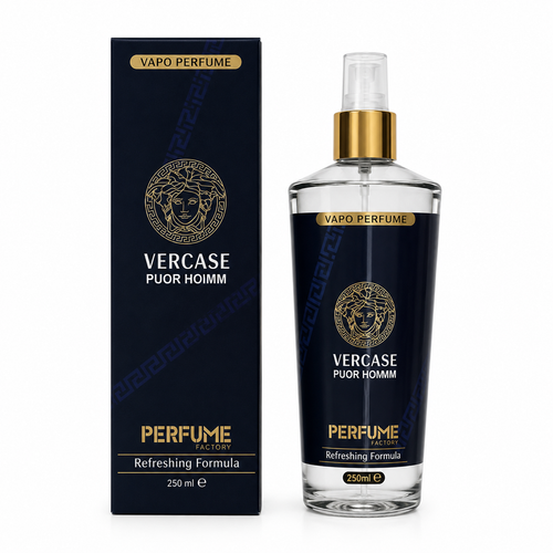 بادی اسپلش پرفیوم فکتوری رایحه VERCASE، حجم ۲۵۰ میل