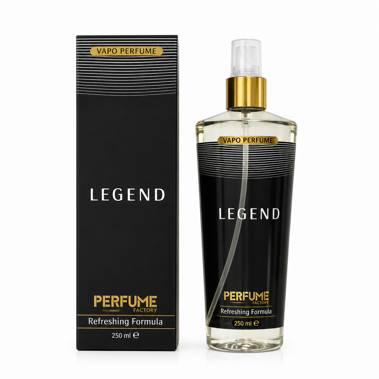 بادی اسپلش پرفیوم فکتوری رایحه LEGEND، حجم ۲۵۰ میل