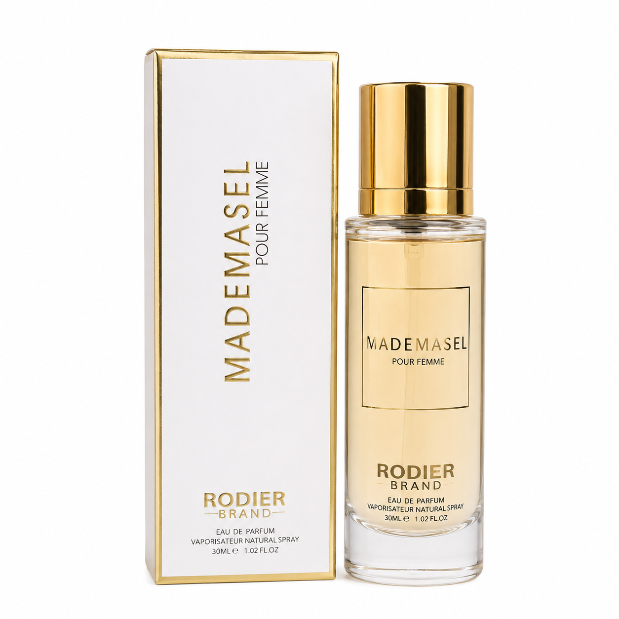 عطر جیبی ۳۰ میل برند Rodier رایحه MADEMASEL