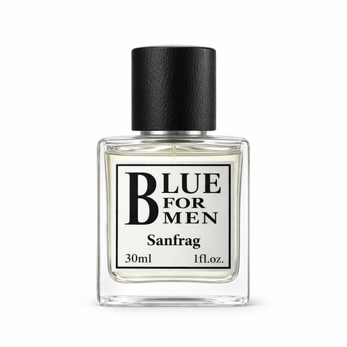 ادکلن BLUE FOR MEN با حجم ۳۰ میل برند Sanfrag