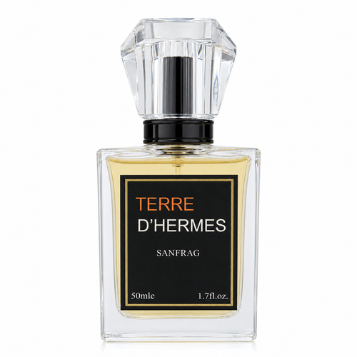 ادکلن TERRE D'HERMES با حجم ۵۰ میل برند Sanfrag